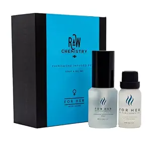 RawChemistry For Her Pheromone Infused Perfume for Women's Gift Set