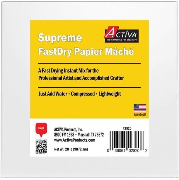 ACTIVA Supreme FastDry Papier Mache