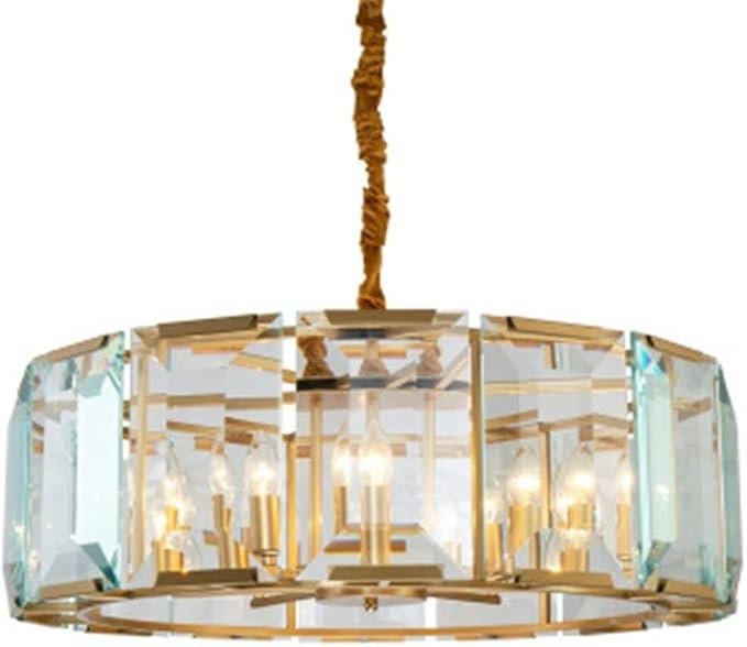 Modern Glass Chandelier for Living Room Gold LED Hang Room Lamps Home Decoration Lighting Fixtures