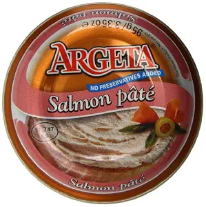 Argeta Pate Spread, Salmon, 3.35 Ounce